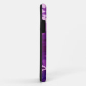 紫色のカムフラージュ Case-Mate iPhoneケース (裏面/右)