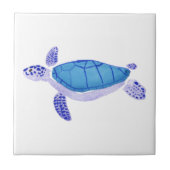 紫色のカメ タイル (正面)