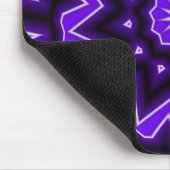 紫色のカレドスコープ マウスパッド (コーナー)