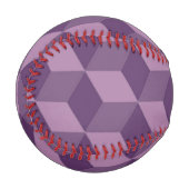 紫色のキューブ 野球ボール (正面左)