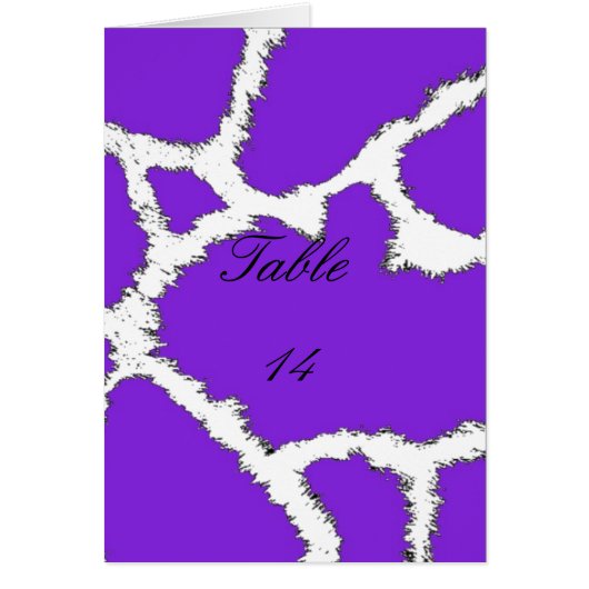 紫色のキリンのファーパターン (正面)