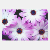 紫色のギフトラッピングシート ラッピングペーパーシート (正面2)