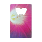 紫色のクレジットカードの栓抜き クレジットカード栓抜き (裏面)