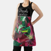 紫色のクレマティスフローラ、中 エプロン (インサイチュ)