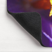 紫色のクロッカス マウスパッド (コーナー)