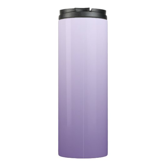 紫色のグラデーションの手書きパーソナライズされた区別 タンブラー (裏面)