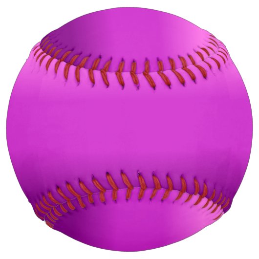 紫色のグラデーション ソフトボール (正面)