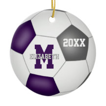 紫色のグレークラブカラーガールズボーイズキープサッカー