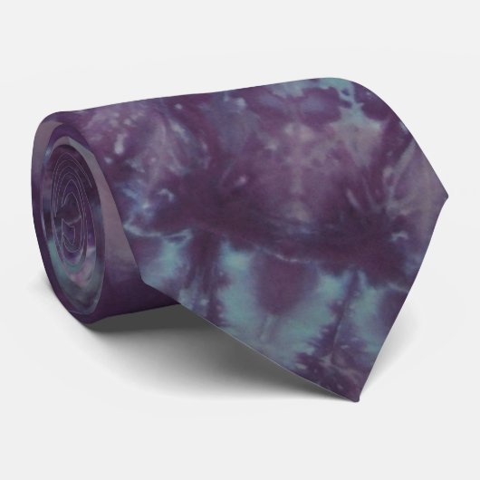 紫色のサイドブルーネクタイ ネクタイ (ロール)