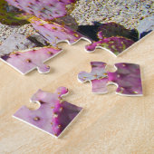 紫色のサボテンのニューメキシコ。 ジグソーパズル (側面)