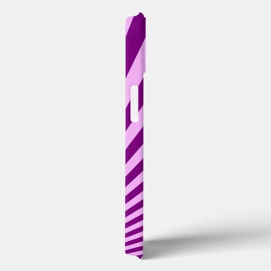 紫色のサンレイの背景 Case-Mate iPhoneケース (裏面 / 右)