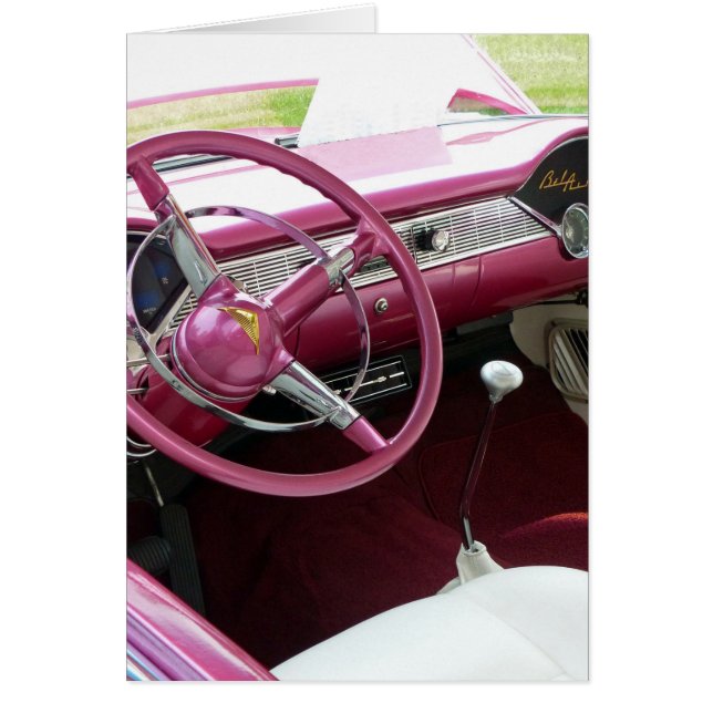 紫色のシェビーベルエア (正面)