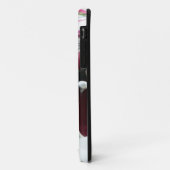 紫色のシェビーベルエア Case-Mate iPhoneケース (裏面/左)