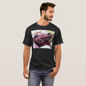 紫色のシェビーベルエア Tシャツ (正面フル)