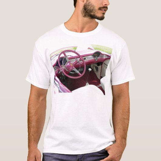 紫色のシェビーベルエア Tシャツ (正面)