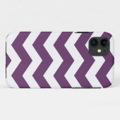 紫色のシェブロンパターンケースSavvy iPhone 5ケース Case-Mate iPhoneケース (裏面(横))