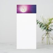 紫色のシェード付きラックカード (スタンド正面)