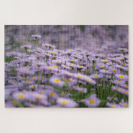 紫色のシオンの花 ジグソーパズル