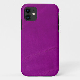 紫色のスエード iPhone 11 ケース