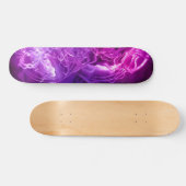 紫色のスケートボード スケートボード (横)