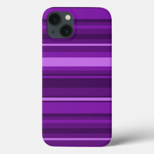 紫色のストライプケース – Mate iPhoneケース iPhone 13ケース