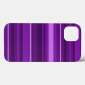 紫色のストライプケース – Mate iPhoneケース Case-Mate iPhoneケース (裏面 (横))