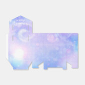 紫色のスペースライツバースデーパーティーお気に入りボックス フェイバーボックス (折り畳みなし)