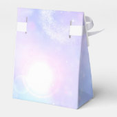 紫色のスペースライツバースデーパーティーお気に入りボックス フェイバーボックス (裏面サイド)