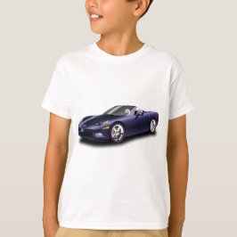 紫色のスポーツカー Tシャツ