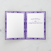 紫色のソウル・グリーティング・カード サンキューカード (内部)