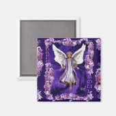 紫色のソウル・マグネット マグネット (正面/裏面)