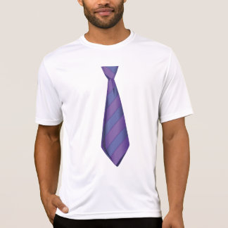 紫色のタイのTシャツ Tシャツ