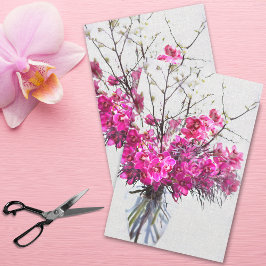 紫色のタイガーラン 薄葉紙