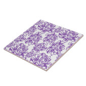 紫色のタイル模様 タイル (側面)