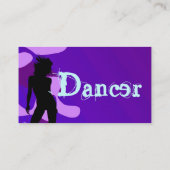 紫色のダンサー 名刺 (裏面)