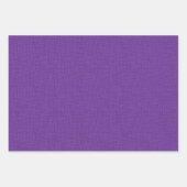 紫色のチアリーダーpom pomパターン ラッピングペーパーシート (正面2)