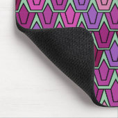 紫色のチューリップフィールド マウスパッド (コーナー)