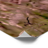 紫色のトップグラス ポスター (角)