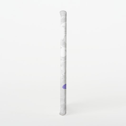 紫色のトンボがサムスンギャラクシーケースをパーソナライズ SAMSUNG GALAXYケース (右側)