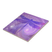 紫色のトンボのタイル タイル (側面)