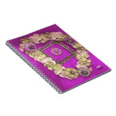 紫色のノートブック ノートブック (右側)