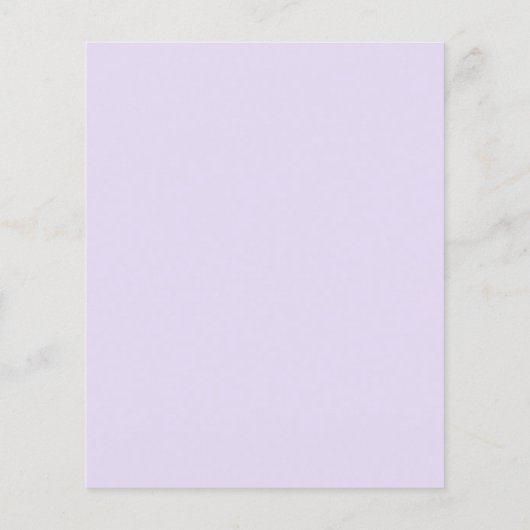 紫色のハートカレンダー予算ウェディング日付を保存 チラシ (裏面)