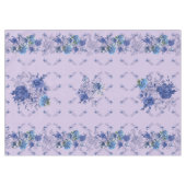 紫色のバタフライフラワーメドウ テーブルクロス (正面(横))