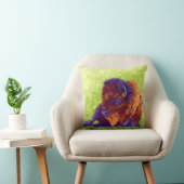 紫色のバッファロー クッション (椅子)