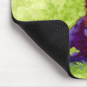 紫色のバッファロー マウスパッド (コーナー)