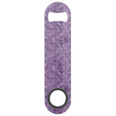 紫色のバブルラップパターン スピード栓抜き (裏面)