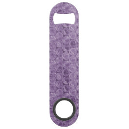 紫色のバブルラップパターン スピード栓抜き