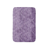 紫色のバブルラップパターン バスマット (正面縦)