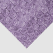 紫色のバブルラップパターン 薄葉紙 (詳細)