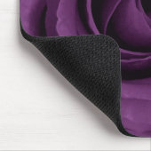 紫色のバラのマウスパッド マウスパッド (コーナー)